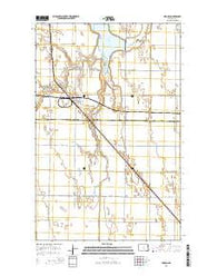 Ardoch North Dakota Current topographic map, 1:24000 scale, 7.5 X 7.5 Minute, Year 2014