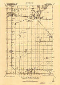 Ardoch North Dakota Historical topographic map, 1:62500 scale, 15 X 15 Minute, Year 1926