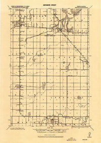Ardoch North Dakota Historical topographic map, 1:62500 scale, 15 X 15 Minute, Year 1926