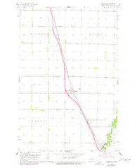 Argusville North Dakota Historical topographic map, 1:24000 scale, 7.5 X 7.5 Minute, Year 1963