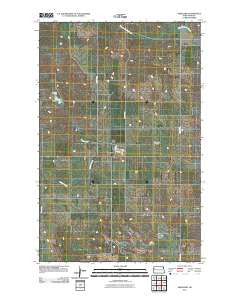 Arnegard North Dakota Historical topographic map, 1:24000 scale, 7.5 X 7.5 Minute, Year 2011