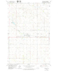 Arnegard North Dakota Historical topographic map, 1:24000 scale, 7.5 X 7.5 Minute, Year 1978