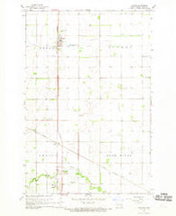 Arthur North Dakota Historical topographic map, 1:24000 scale, 7.5 X 7.5 Minute, Year 1967