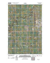 Arvilla North Dakota Historical topographic map, 1:24000 scale, 7.5 X 7.5 Minute, Year 2011