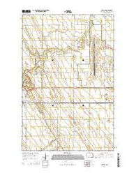 Arvilla North Dakota Current topographic map, 1:24000 scale, 7.5 X 7.5 Minute, Year 2014