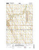 Arvilla North Dakota Current topographic map, 1:24000 scale, 7.5 X 7.5 Minute, Year 2014