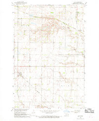 Ayr North Dakota Historical topographic map, 1:24000 scale, 7.5 X 7.5 Minute, Year 1967