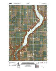 Baldhill Dam North Dakota Historical topographic map, 1:24000 scale, 7.5 X 7.5 Minute, Year 2011