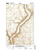 Baldhill Dam North Dakota Current topographic map, 1:24000 scale, 7.5 X 7.5 Minute, Year 2014