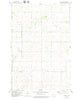 Baldwin North Dakota Historical topographic map, 1:24000 scale, 7.5 X 7.5 Minute, Year 1979