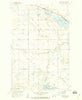 Balfour NW North Dakota Historical topographic map, 1:24000 scale, 7.5 X 7.5 Minute, Year 1958