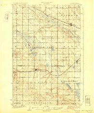 Balfour North Dakota Historical topographic map, 1:62500 scale, 15 X 15 Minute, Year 1929