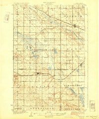 Balfour North Dakota Historical topographic map, 1:62500 scale, 15 X 15 Minute, Year 1929