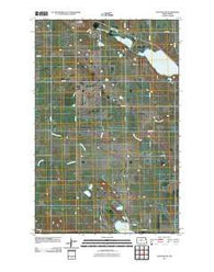 Balfour NW North Dakota Historical topographic map, 1:24000 scale, 7.5 X 7.5 Minute, Year 2011