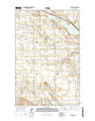 Balfour NW North Dakota Current topographic map, 1:24000 scale, 7.5 X 7.5 Minute, Year 2014