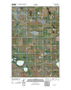Balta North Dakota Historical topographic map, 1:24000 scale, 7.5 X 7.5 Minute, Year 2011