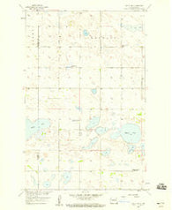 Balta NW North Dakota Historical topographic map, 1:24000 scale, 7.5 X 7.5 Minute, Year 1958