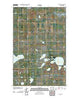 Balta NW North Dakota Historical topographic map, 1:24000 scale, 7.5 X 7.5 Minute, Year 2011
