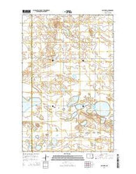 Balta NW North Dakota Current topographic map, 1:24000 scale, 7.5 X 7.5 Minute, Year 2014