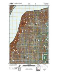 Banks North Dakota Historical topographic map, 1:24000 scale, 7.5 X 7.5 Minute, Year 2011