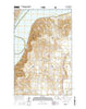 Banks North Dakota Current topographic map, 1:24000 scale, 7.5 X 7.5 Minute, Year 2014