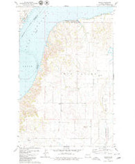 Banks North Dakota Historical topographic map, 1:24000 scale, 7.5 X 7.5 Minute, Year 1978