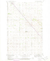 Bantry North Dakota Historical topographic map, 1:24000 scale, 7.5 X 7.5 Minute, Year 1949