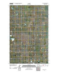 Bantry NW North Dakota Historical topographic map, 1:24000 scale, 7.5 X 7.5 Minute, Year 2011