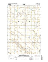 Barlow North Dakota Current topographic map, 1:24000 scale, 7.5 X 7.5 Minute, Year 2014