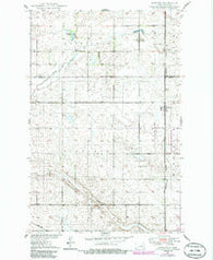 Barlow North Dakota Historical topographic map, 1:24000 scale, 7.5 X 7.5 Minute, Year 1950