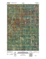 Barrie North Dakota Historical topographic map, 1:24000 scale, 7.5 X 7.5 Minute, Year 2011