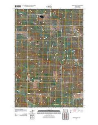 Barths Butte North Dakota Historical topographic map, 1:24000 scale, 7.5 X 7.5 Minute, Year 2011