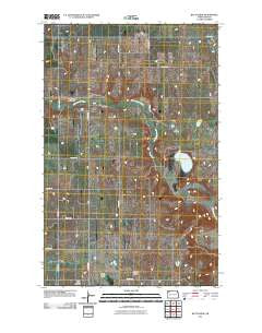 Battleview North Dakota Historical topographic map, 1:24000 scale, 7.5 X 7.5 Minute, Year 2011