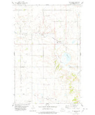 Battleview North Dakota Historical topographic map, 1:24000 scale, 7.5 X 7.5 Minute, Year 1978