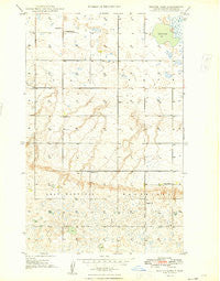 Beaver Lake North Dakota Historical topographic map, 1:24000 scale, 7.5 X 7.5 Minute, Year 1948