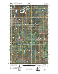 Belcourt North Dakota Historical topographic map, 1:24000 scale, 7.5 X 7.5 Minute, Year 2011