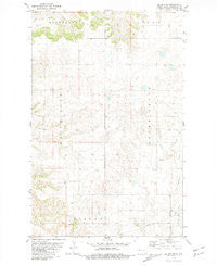 Belden SW North Dakota Historical topographic map, 1:24000 scale, 7.5 X 7.5 Minute, Year 1981