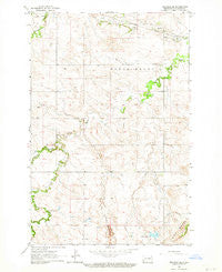 Belfield SE North Dakota Historical topographic map, 1:24000 scale, 7.5 X 7.5 Minute, Year 1962