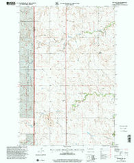 Belfield SW North Dakota Historical topographic map, 1:24000 scale, 7.5 X 7.5 Minute, Year 1997