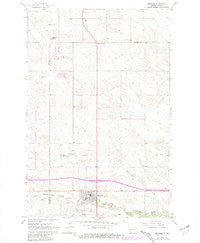 Belfield North Dakota Historical topographic map, 1:24000 scale, 7.5 X 7.5 Minute, Year 1962