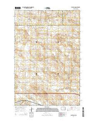 Belfield NE North Dakota Current topographic map, 1:24000 scale, 7.5 X 7.5 Minute, Year 2014