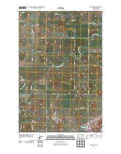 Belfield SE North Dakota Historical topographic map, 1:24000 scale, 7.5 X 7.5 Minute, Year 2011