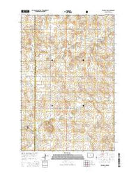 Belfield SW North Dakota Current topographic map, 1:24000 scale, 7.5 X 7.5 Minute, Year 2014