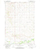 Bell Coulee East North Dakota Historical topographic map, 1:24000 scale, 7.5 X 7.5 Minute, Year 1980