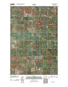 Bentley North Dakota Historical topographic map, 1:24000 scale, 7.5 X 7.5 Minute, Year 2011