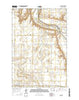 Berlin North Dakota Current topographic map, 1:24000 scale, 7.5 X 7.5 Minute, Year 2014