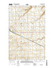 Berthold North Dakota Current topographic map, 1:24000 scale, 7.5 X 7.5 Minute, Year 2014