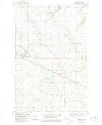 Berthold North Dakota Historical topographic map, 1:24000 scale, 7.5 X 7.5 Minute, Year 1980
