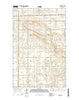 Berwick North Dakota Current topographic map, 1:24000 scale, 7.5 X 7.5 Minute, Year 2014