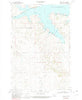 Beulah NW North Dakota Historical topographic map, 1:24000 scale, 7.5 X 7.5 Minute, Year 1969